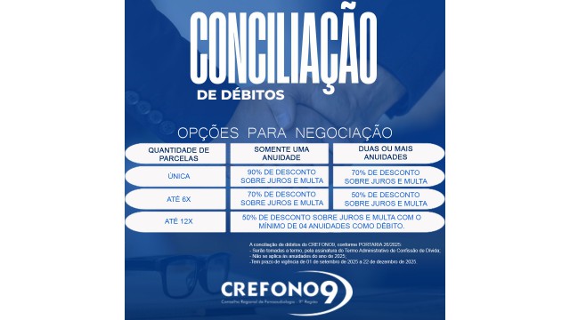 PROGRAMA DE CONCILIAÇÃO 2025